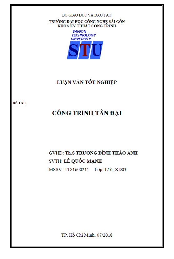 Công trình Tân Đại