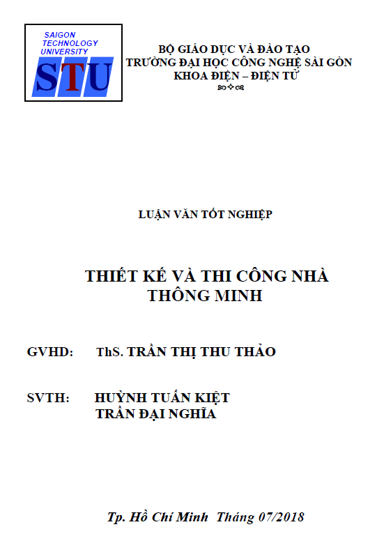 Thiết kế và thi công nhà thông minh