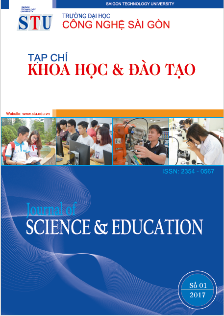 Tạp chí Khoa học & Đào tạo = Journal of science & education