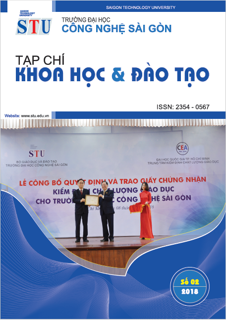 Tạp chí Khoa học & Đào tạo = Journal of science & education